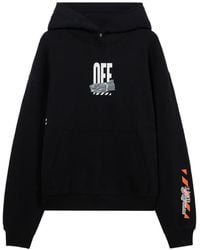 LAB C.O. OFF WHITE - Off Active Tape Hoodie - Lyst
