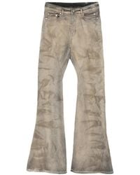 Rick Owens - Washed Bootcut Jeans - Lyst