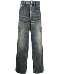 Givenchy - Jeans Met Vervaagd Effect - Lyst