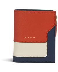 Marni - Bi-fold Leather Wallet - Lyst