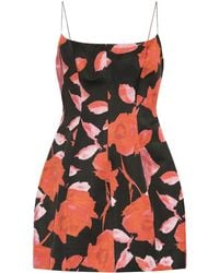 Blumarine - Floral Mini Dress - Lyst