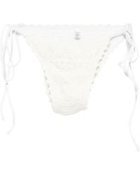 Frankie's Bikinis - X Jennie Mackenzie Crochet Bikini Bottoms - Lyst