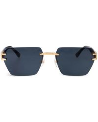 DSquared² - Logo-Detail Geometric Sunglasses - Lyst