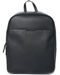 ARMANI EXCHANGE - Logo-Embossed Backpack - Lyst