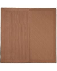 Loewe - Anagram-Pattern Frayed Scarf - Lyst