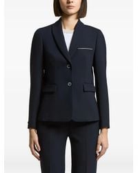 Peserico - Bead-Embellished Single-Breasted Blazer - Lyst