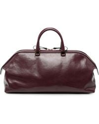 Alberta Ferretti - Leather Tote Bag - Lyst
