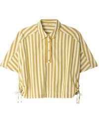 Sessun - Chemise Lido Rayée À Lien De Resserrage - Lyst