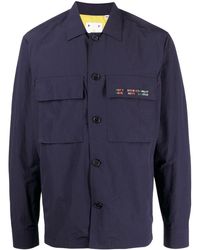 Paul Smith - Logo-embroidered Camp-collar Shirt - Lyst