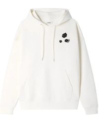 Sandro - Sudadera Con Motivo Floral Y Capucha - Lyst