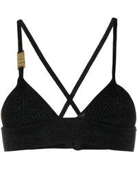Gcds - Top corto con placa del logo - Lyst