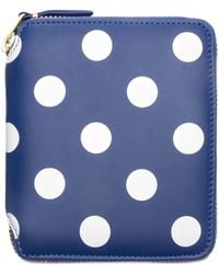 Comme des Garçons - Polka-Dot Zipped Wallet - Lyst
