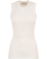 Sportmax - Tione Ribbed Top - Lyst