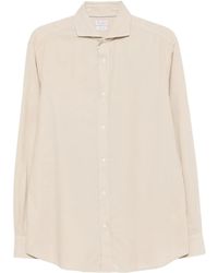Brunello Cucinelli - Chemise Boutonnée À Manches Longues - Lyst