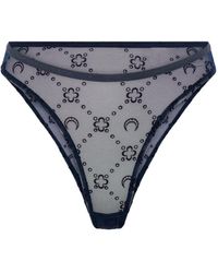 Marine Serre - String Met Monogram En Mesh - Lyst