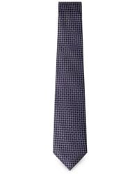 Hackett - Geometric-Pattern Silk Tie - Lyst