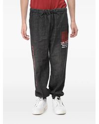 Off-White c/o Virgil Abloh - Logo-Print Track Trousers - Lyst