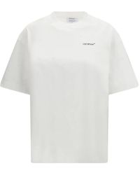 Off-White c/o Virgil Abloh - T-Shirt With Logo - Lyst