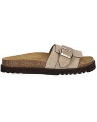 Scholl - Studded Buckle-Fastening Slides - Lyst