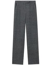 Emporio Armani - Mouliné Trousers - Lyst