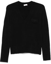 Liu Jo - Pullover Mit Logo-Stickerei - Lyst