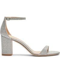 Stuart Weitzman - 75 Mm Nudist Ii Sandalen - Lyst