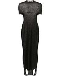 Jean Paul Gaultier - Abito Lungo A Rete X Shayne Oliver - Lyst