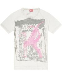 DIESEL - T-Jalo-A T-Shirt - Lyst