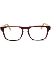 Lacoste - Rectangle-Frame Glasses - Lyst