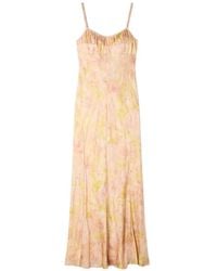 Sandro - Floral Print Maxi Dress - Lyst