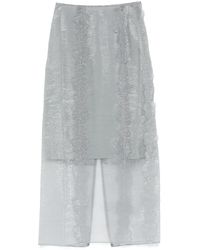 Cecilie Bahnsen - Olympia Maxi Skirt - Lyst