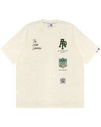 Aape By A Bathing Ape - Embroidered-patch T-shirt - Lyst