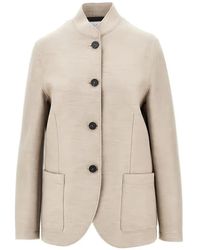 Harris Wharf London - Virgin Wool Jacket - Lyst