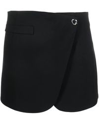 Coperni - High-Waisted Wrap Mini Skirt - Lyst