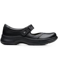 Clarks - Clarkspro Pace Touch-Strap Ballet Flats - Lyst