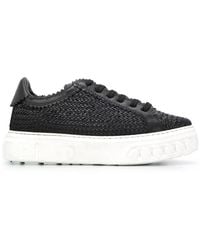 Casadei - Woven Off-road Sneakers - Lyst