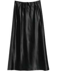 Styland - Piped-Trim Maxi Skirt - Lyst