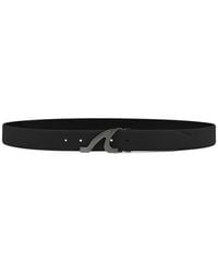 Paul & Shark - Logo-Buckle Leather Belt - Lyst