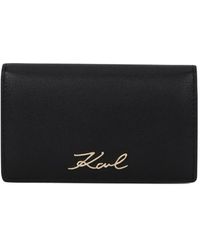 KARL LAGERFELD - Portafoglio Signature - Lyst