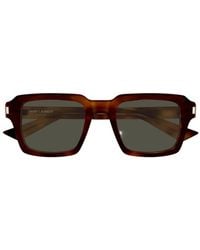 Saint Laurent - Eckige Sl 947 Sonnenbrille - Lyst