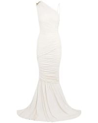 Roberto Cavalli - One-Shoulder Maxi Dress - Lyst