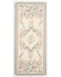 Etro - Sciarpa Con Stampa A Fiori - Lyst