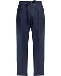 Paul & Shark - Wool Blend Straight-Leg Trousers - Lyst
