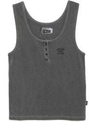 Izzue - Henley Tanktop - Lyst
