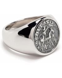 Tom Wood - Alexander The Great Coin Signet Ring - Lyst
