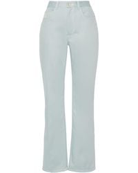 Fendi - High Waist Straight Jeans - Lyst