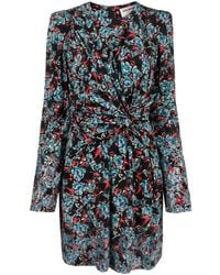 Zadig & Voltaire - Vestido Radar corto con estampado floral - Lyst