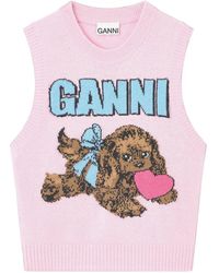 Ganni - Top - Lyst