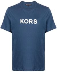 Michael Kors - Logo-print Jersey T-shirt - Lyst