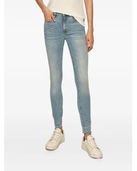 G-Star - High-Waisted Skinny Jeans - Lyst